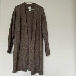 H&M Wool Blend Duster Cardigan Sweater Size Small